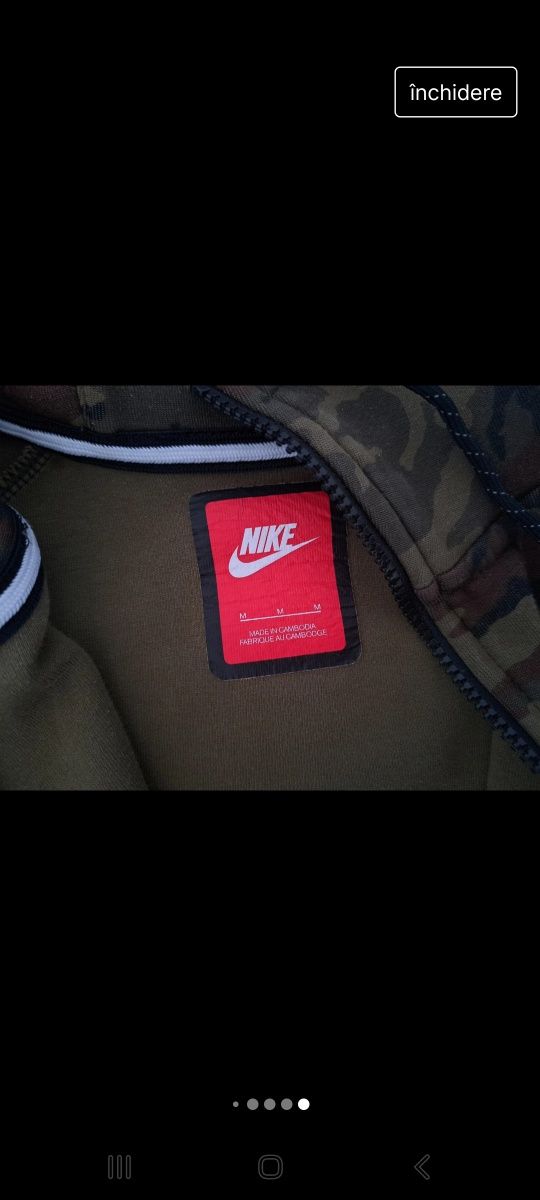 Nike tech blouse( Army Green military)