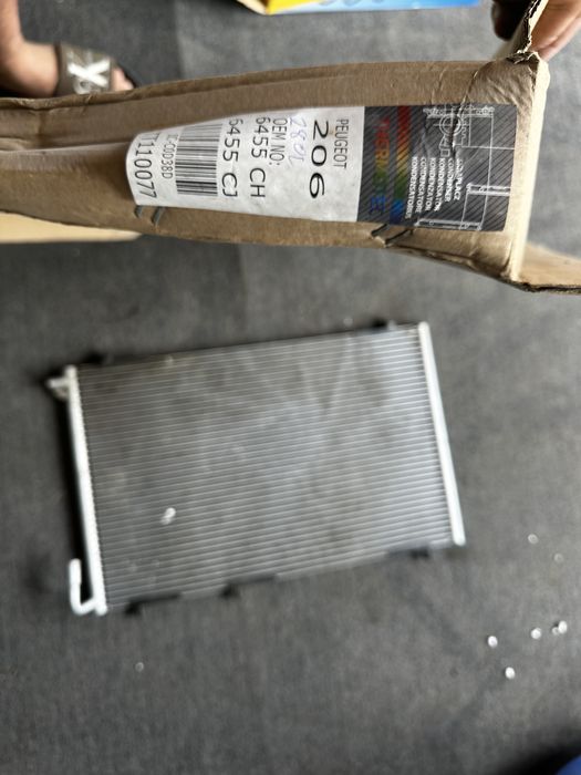 radiator clima condensator nou peugeot 206 cod 6455ch