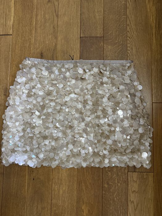 Пола с пайети Zara