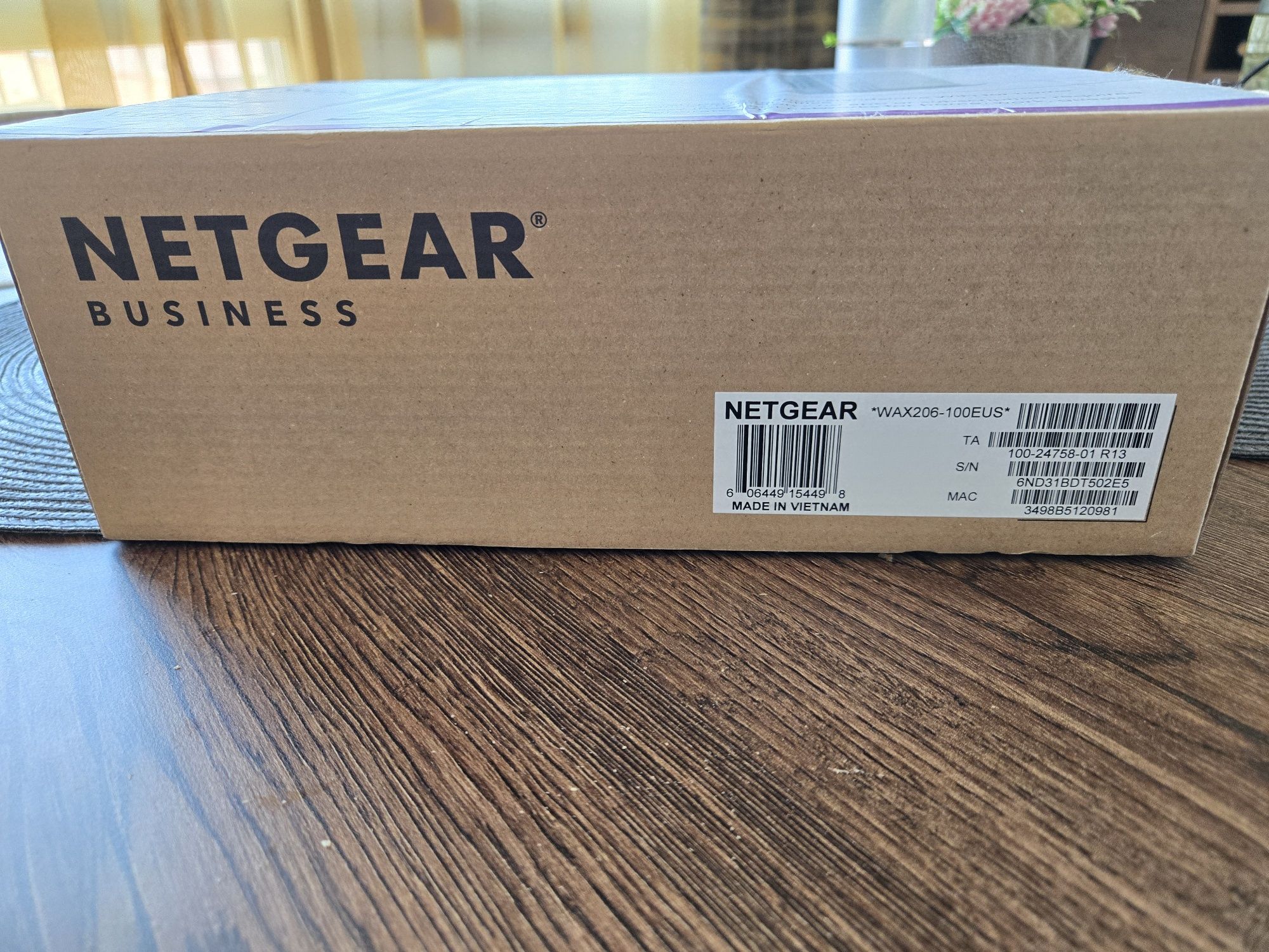 Рутер Netgear WAX 206 WIFI6