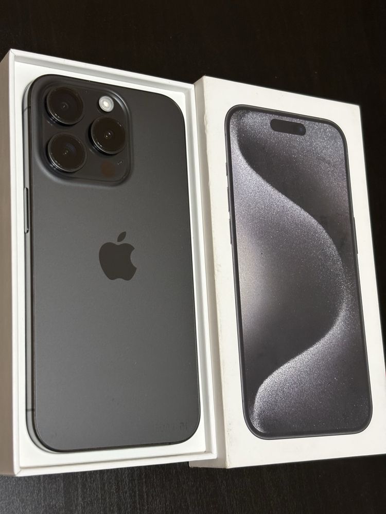 Vand/schimb iPhone 15 Pro 256gb black