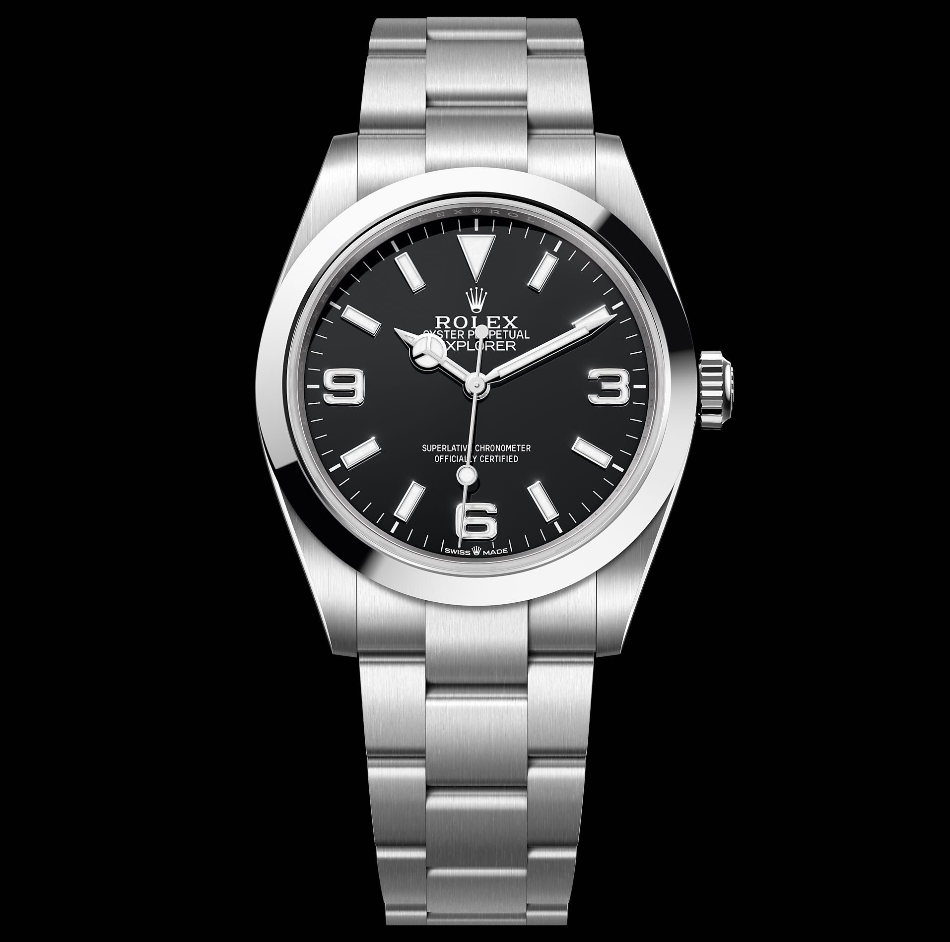 NEW Rolex Explorer 40 mm Steel 224270