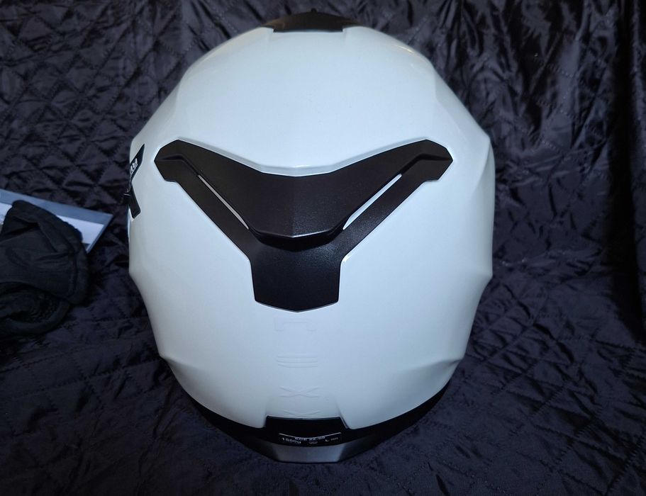 Casca moto NEXX SX 100 CORE EDITION ALB cu PINLOCK masura L noua