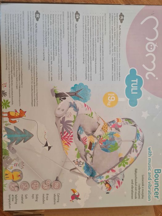 Baby bouncer ca si nou, nastere pana la 9 kg