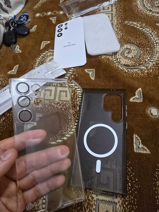 Vând  încarctor, cablu usb c, husa samsung s24 ultra