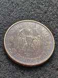 Moneda argint germania 5 marci WW2 patina