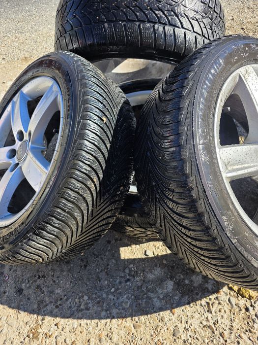 Jante cu anvelope 225 50 17 audi iarna