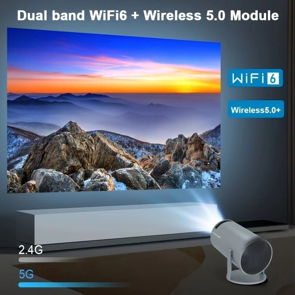 Топ Цена !WiFi6 Android Проектор 4К Magcubic HY300 Pro