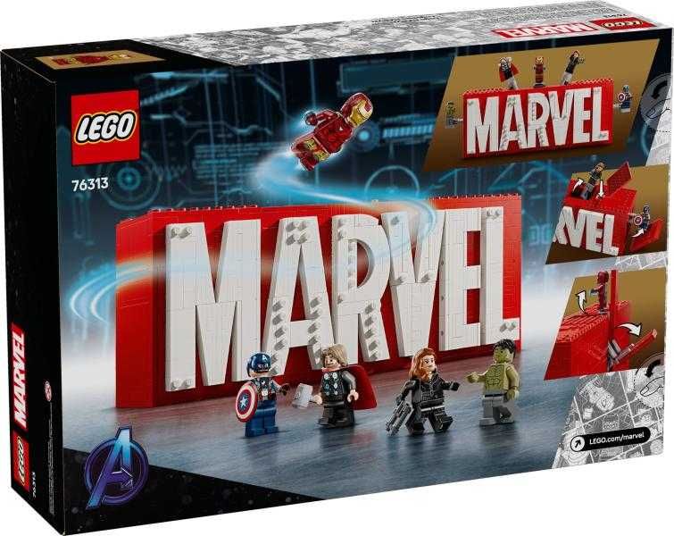 Reduceri
LEGO 76313 Siglă și minifigurine MARVEL - NOU