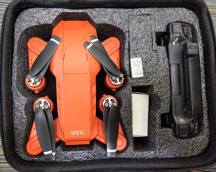 Dronă cu controller GPS, conectare WI-FI la telefon, cu cameră 4K