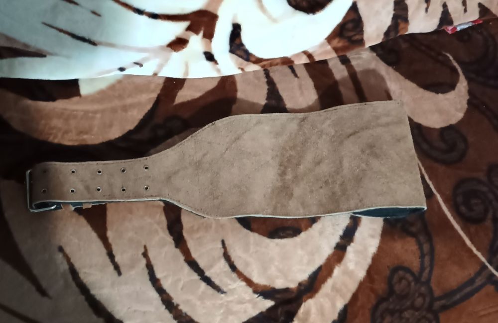 Brâu din piele maro