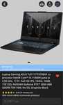 Laptop gaming asus tuf F17