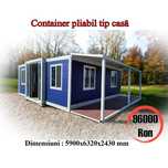 Container tip casa albastra cu terasa nou Agramix