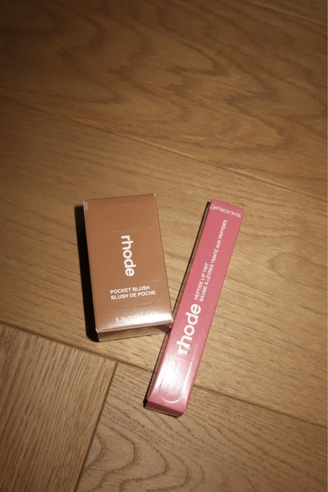 Rhode lip balm и Rhode blush