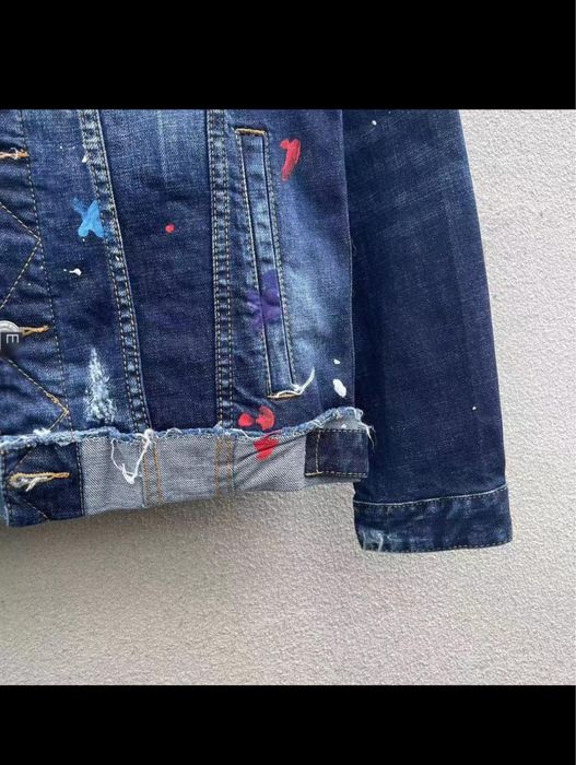 Geaca blugi dsq d2 Dsq-ared caliatte PREMIUM