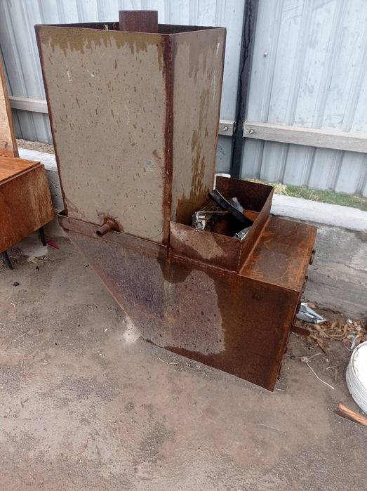 Печь на баню лодочка,