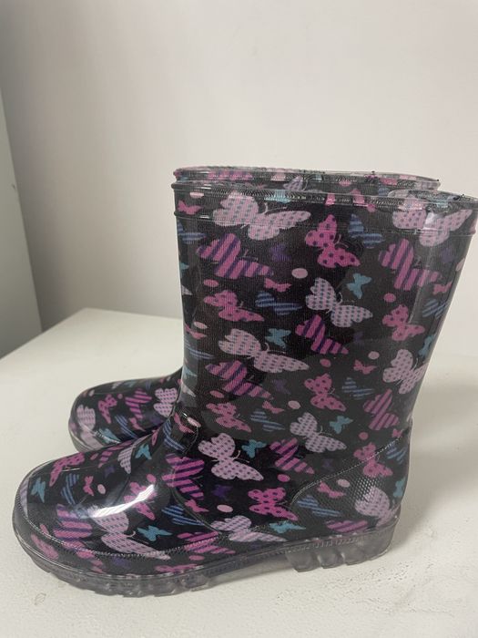 Детские резиновые сапоги