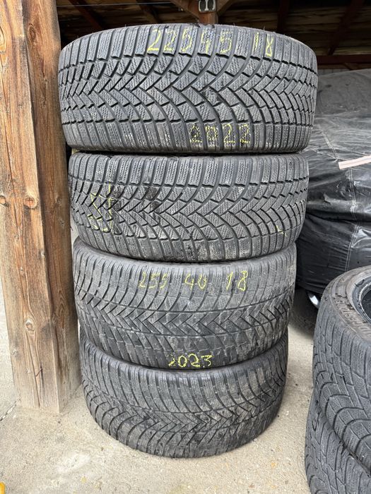 225/45/18-255/40/18 Set Bridgestone dot 2023.anv M+S Iarnă.Impecabile