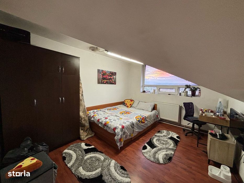 3 camere Tudor Vladimirescu etaj 4+5,  78 mp, mobilat, 73000euro