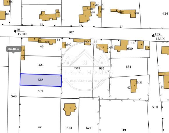 Продава се Парцел в с. Крапец, Област Добрич - 495 кв.м за 40 €/кв.м - Снимка #4