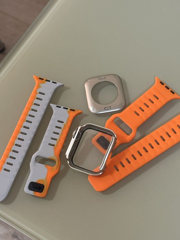 Case+ 2 броя верижки Apple watch 44/45mm