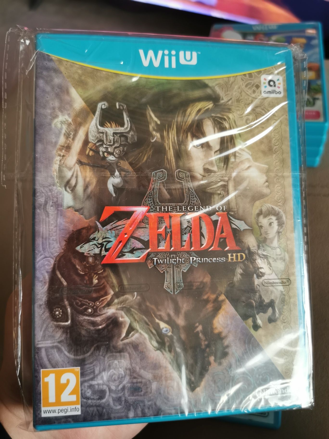 Zelda Twilight Princess Wii U 2016 запечатана