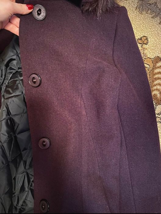 Palton cu amestec de lână