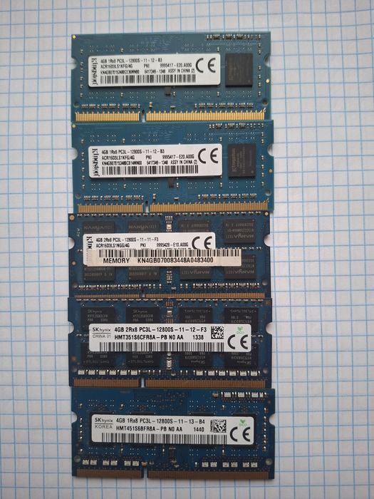Озу ddr3 4gb для ноутбука (оперативная память)