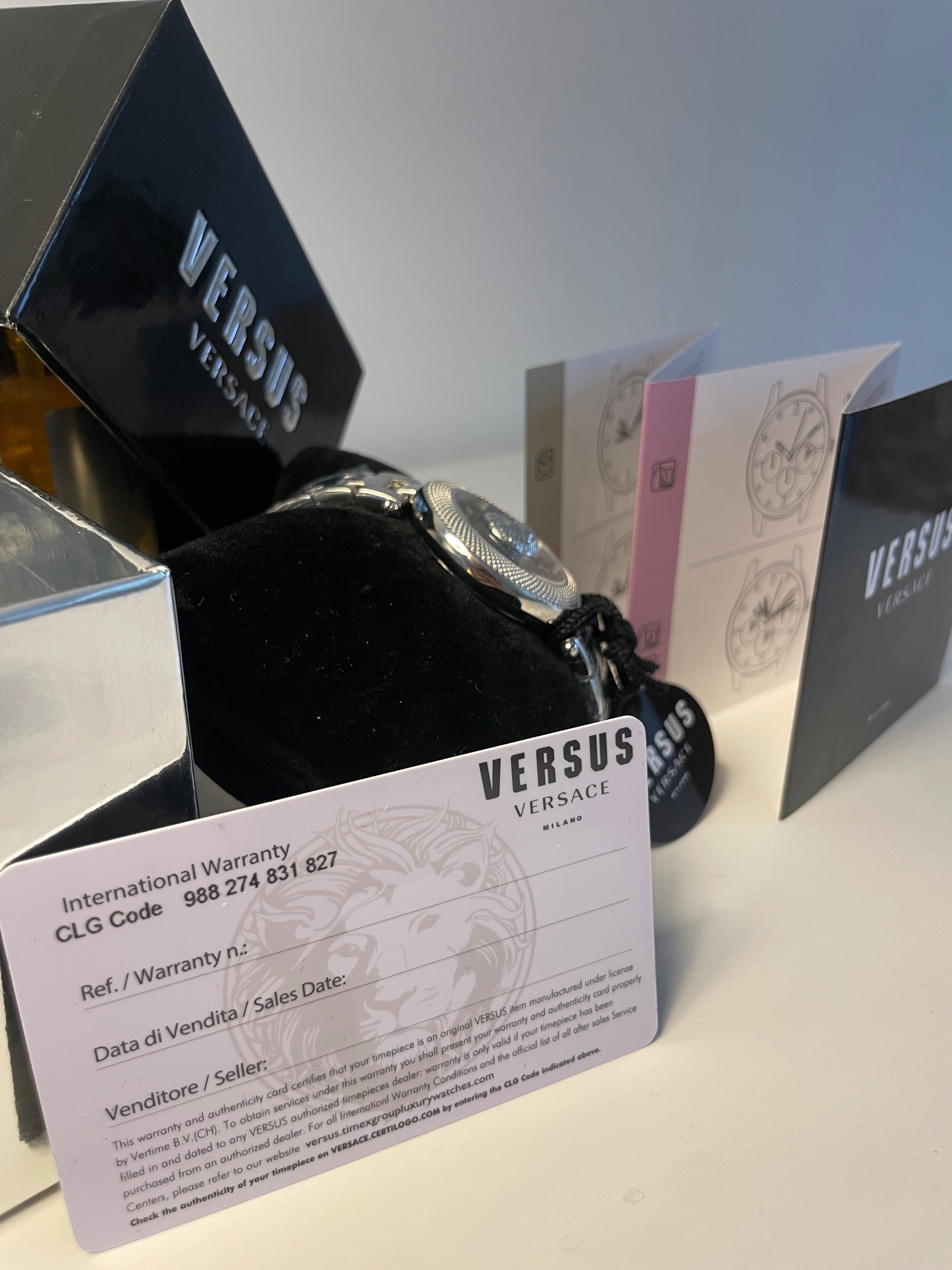 Versus Versace · Brick Lane – ceas analog clasic nou de damă