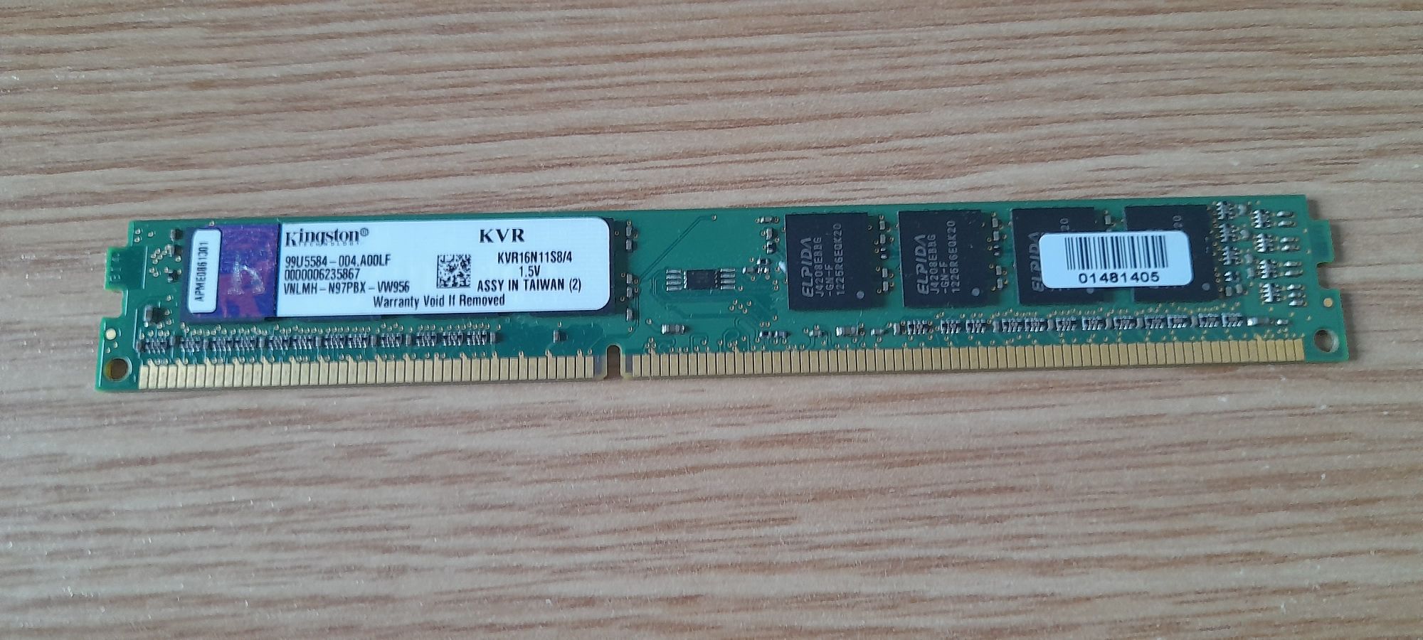 Ram kingston 4gb