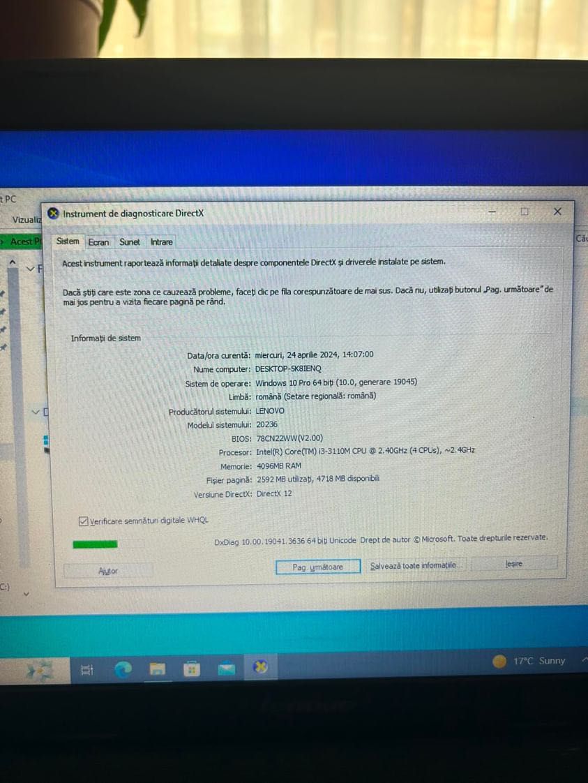 Laptop Lenovo 1 TB