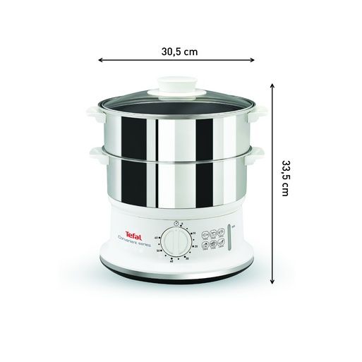 Уред за готвене на пара CONVENIENT SERIES VC145130,6 л,Tefal,900w