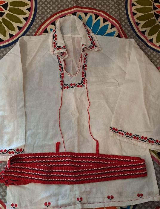 Camasa IE cu brau copii 4-6 ani