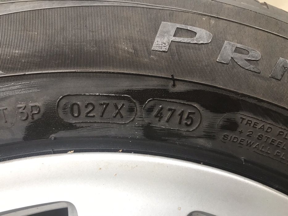 Roti vara 225/55/16 originale BMW E60 DOT 2015