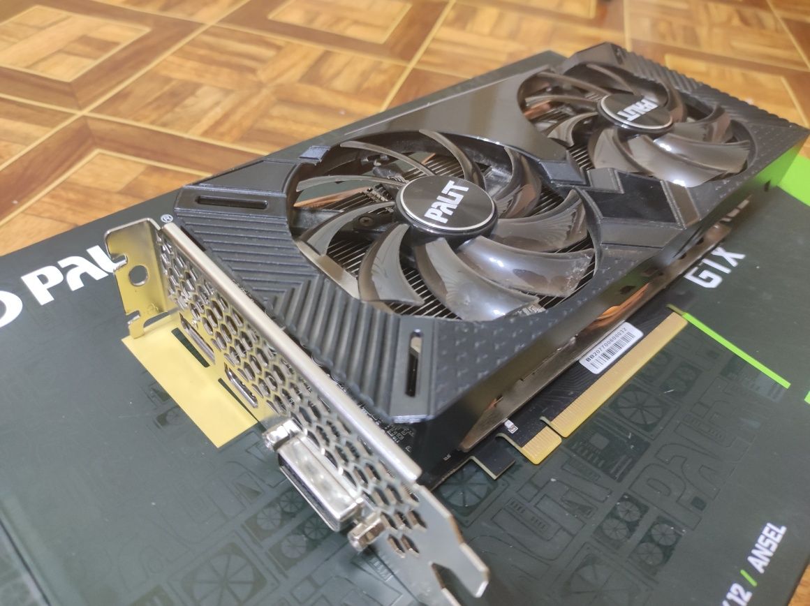 Продам видеокарту Palit 1660TI