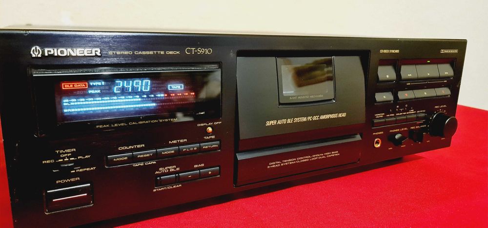 Pioneer CT-S 910 Raritate Made in Japan 3 head dual cabestan