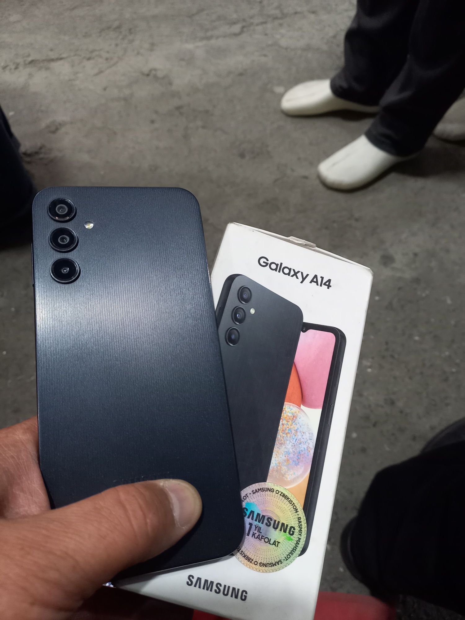A14 samsung ideal holati yangi tiniq 64GB hotira usta ko'rmagan radnoy