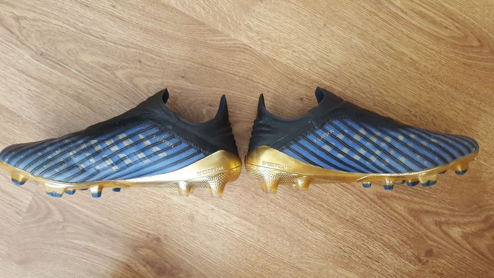 Adidas X19+ laceless детски футболни обувки бутонки 38 номер