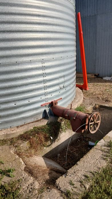 Siloz cereale exterior uscator