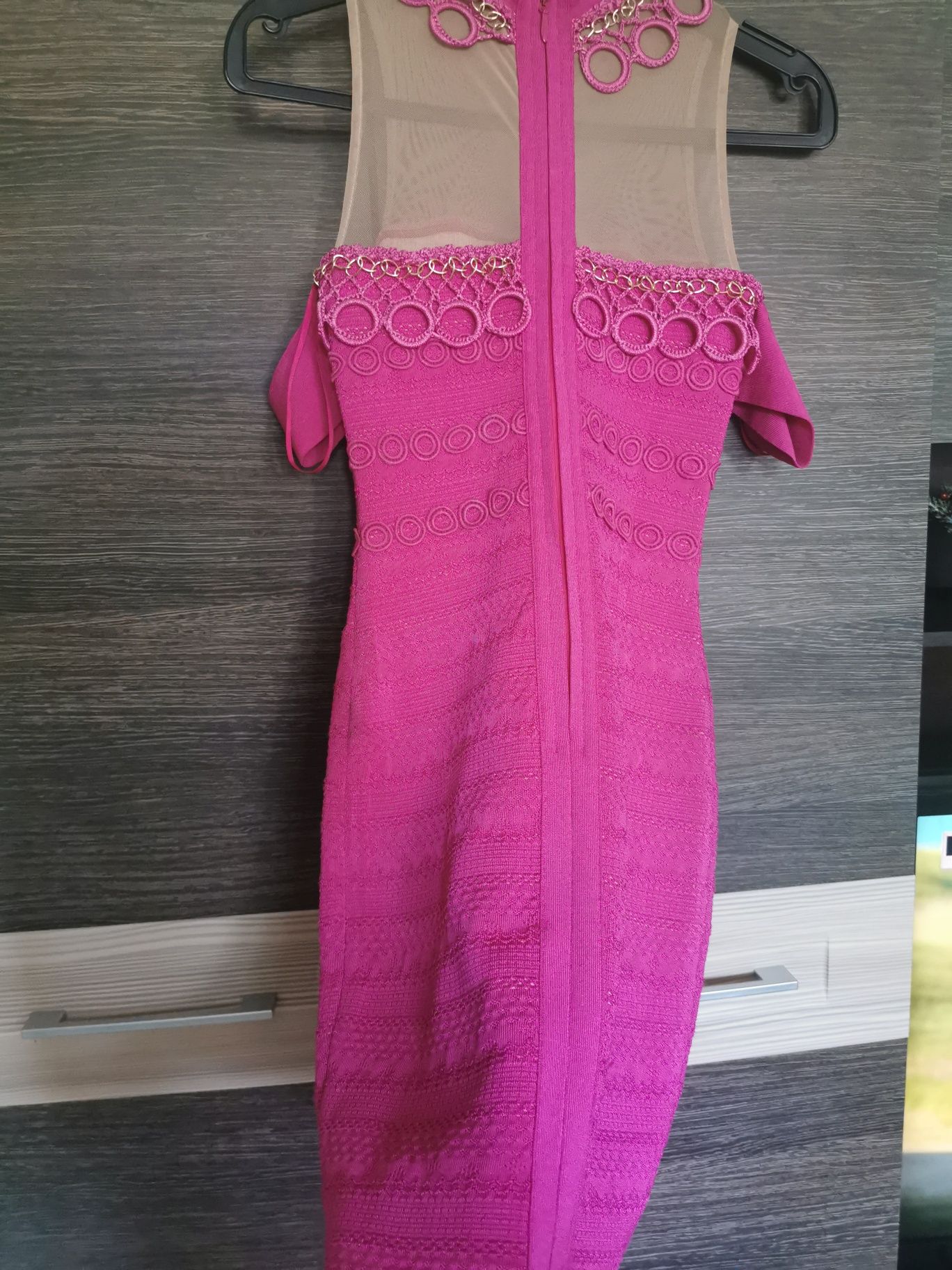 Rochie Forever Unique  fuchsia xs