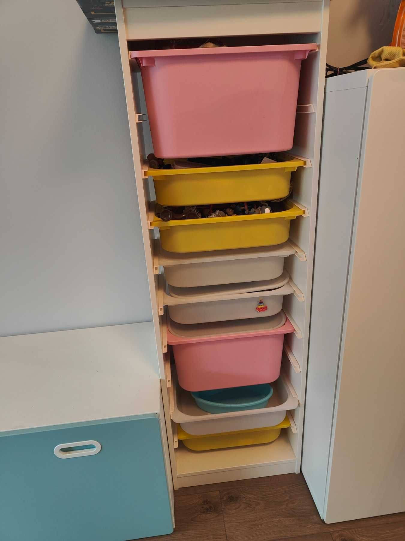 Детска етажерка Ikea STUVA + секция с кутии TROFAST