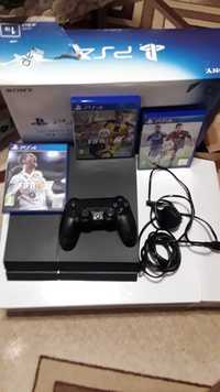 PS4 1 TB  + 3   игри