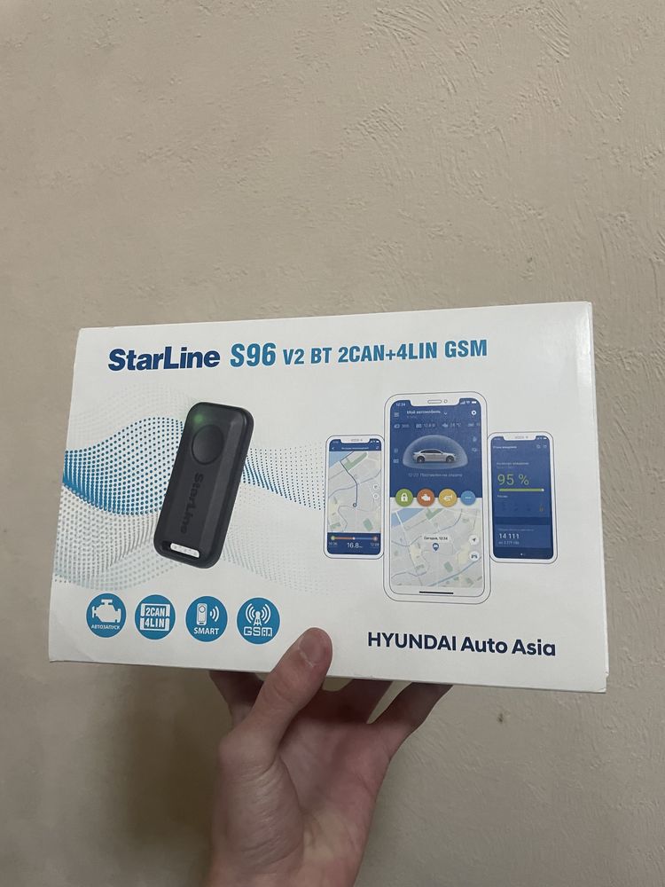 Starline S96 v2 bt 2can+4lin GSM