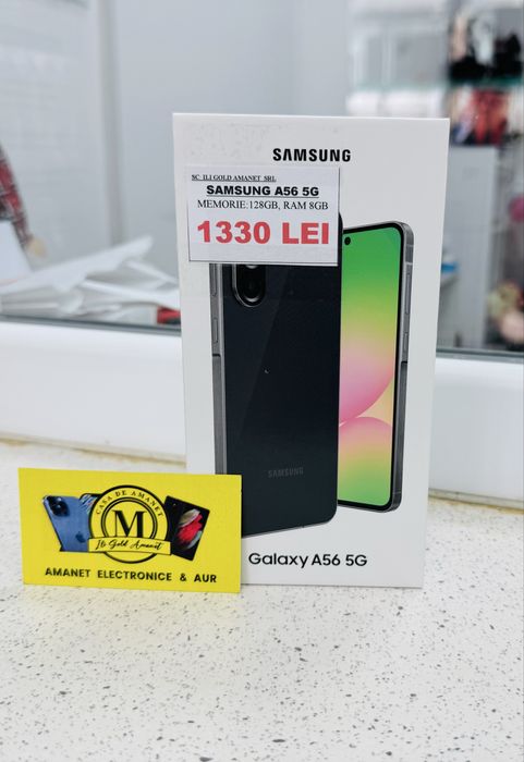 SAMSUNG A56 5G 128GB Nou | Factura | Garantie