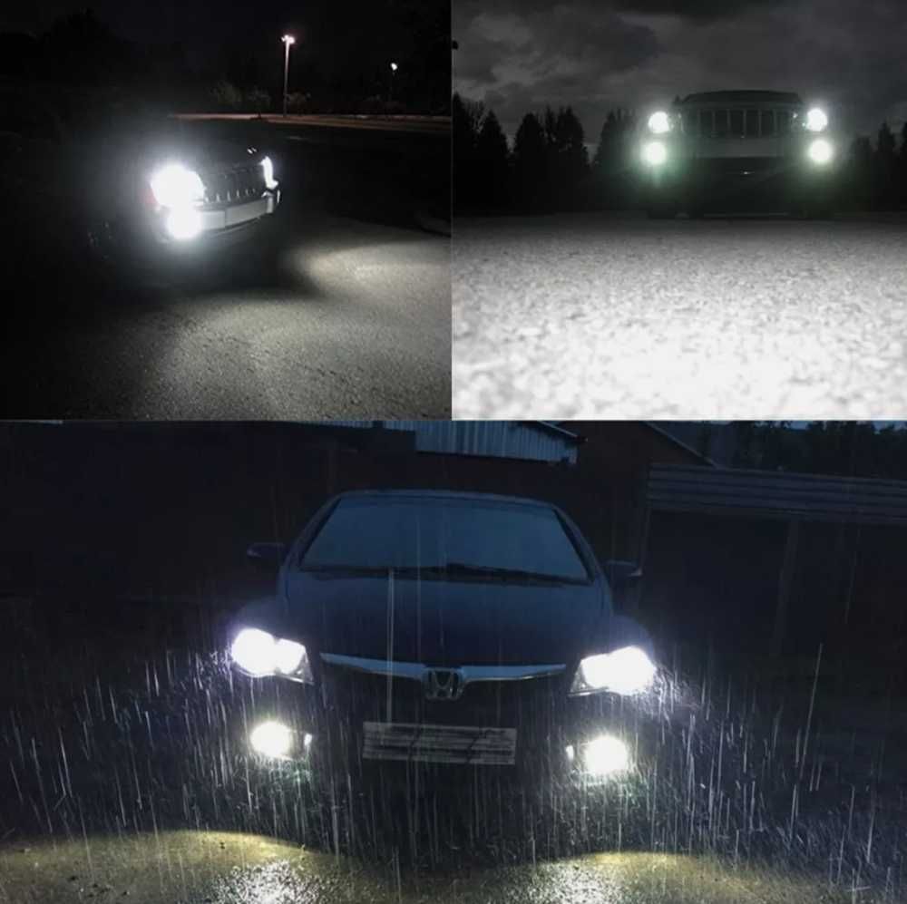 Комплект LED диодни крушки 9005/HB3 - 35W 12V - 6000к