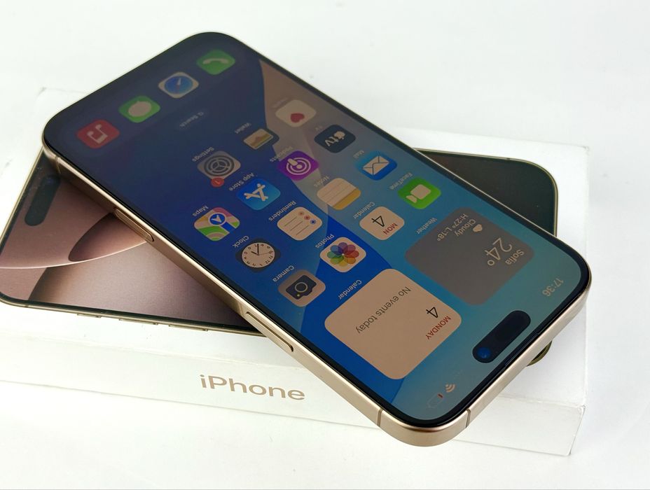 КАТО НОВ! Apple iPhone 16 Pro 128GB Desert Гаранция!