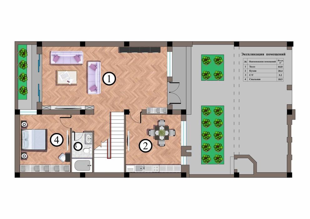 Продается 10 коттеджей 2,4 сотки Дурмень, санииф, кибрай, ттз