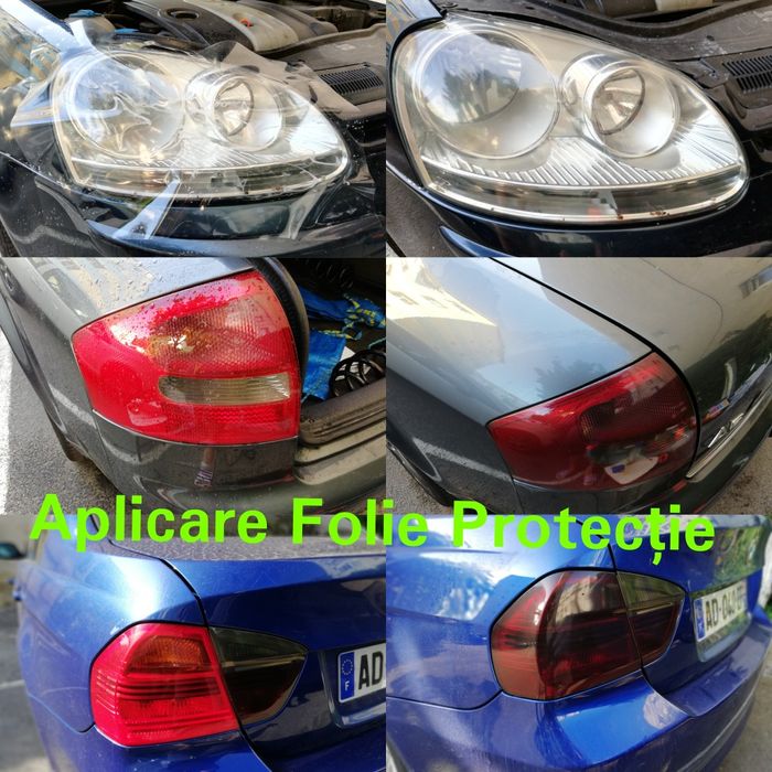 polish faruri auto și Aplicare Folie Protecție