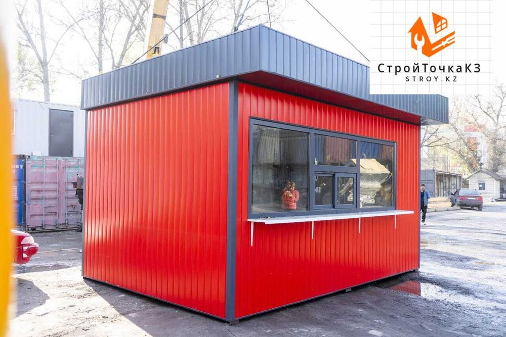 Киоск павильон бутик магазин под ключ - качество по разумной цене