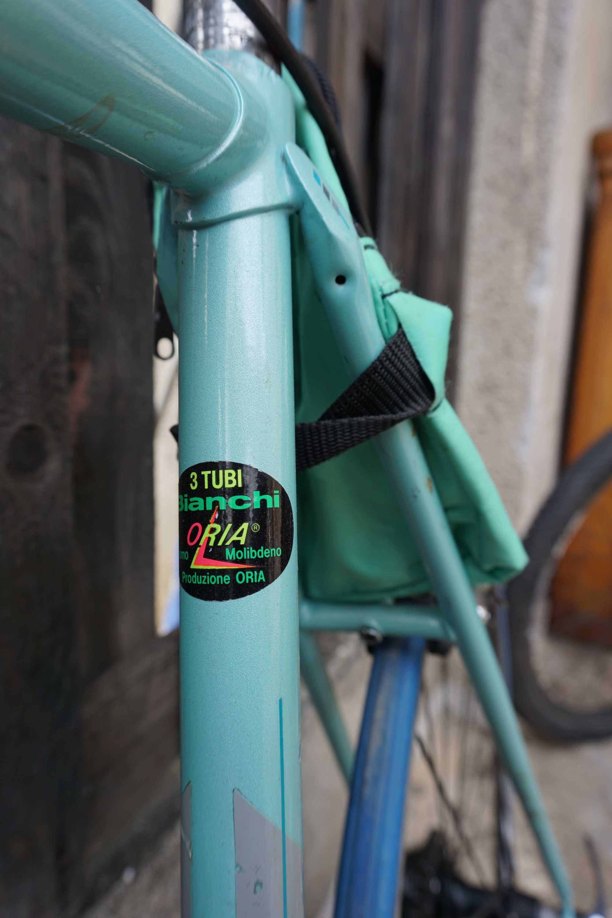 Cursiera Bianchi Custom Verde menta